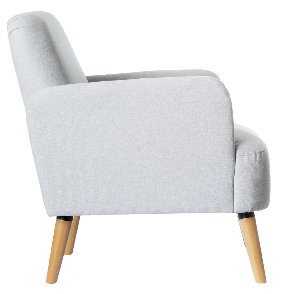 PAPERFLOW Fauteuil visiteur Brooks, anthracite - OEM FTBRO.23.11 – Image 2
