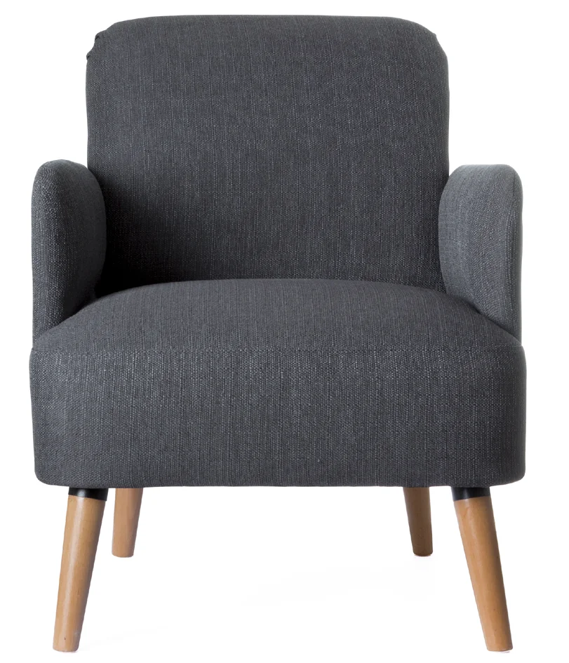 PAPERFLOW Fauteuil visiteur Brooks, anthracite - OEM FTBRO.23.11 – Image 5