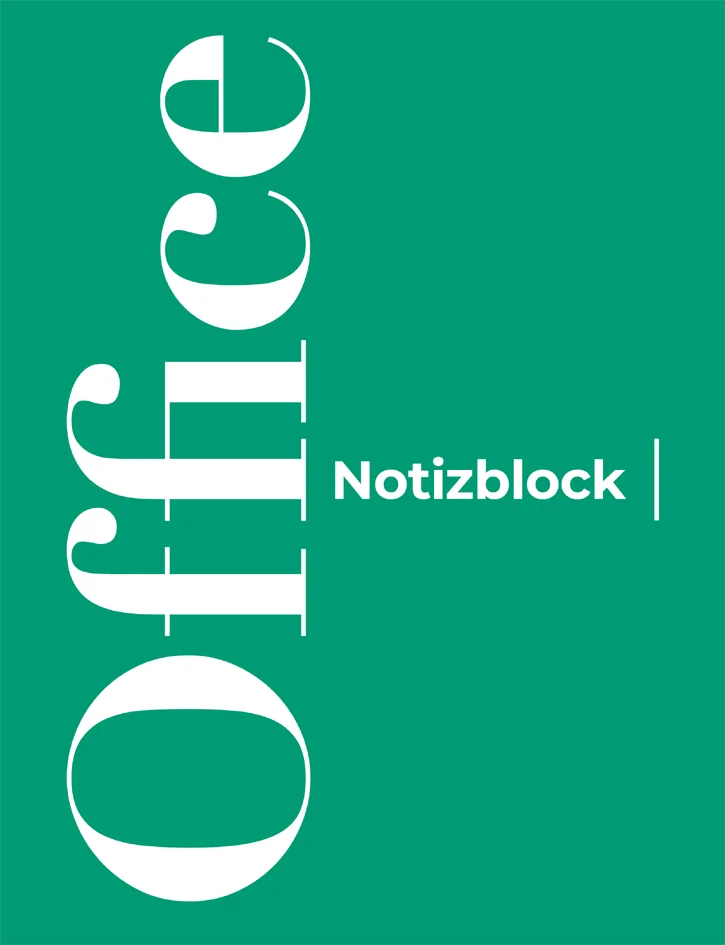 Clairefontaine Bloc-notes Office, A4, 50 feuilles, uni - lot de 10 - OEM 18354SC