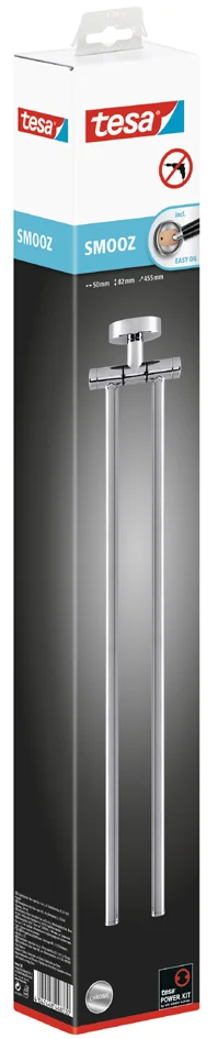 tesa Porte-serviette SMOOZ, deux bras, chromé - OEM 40317-00000-00