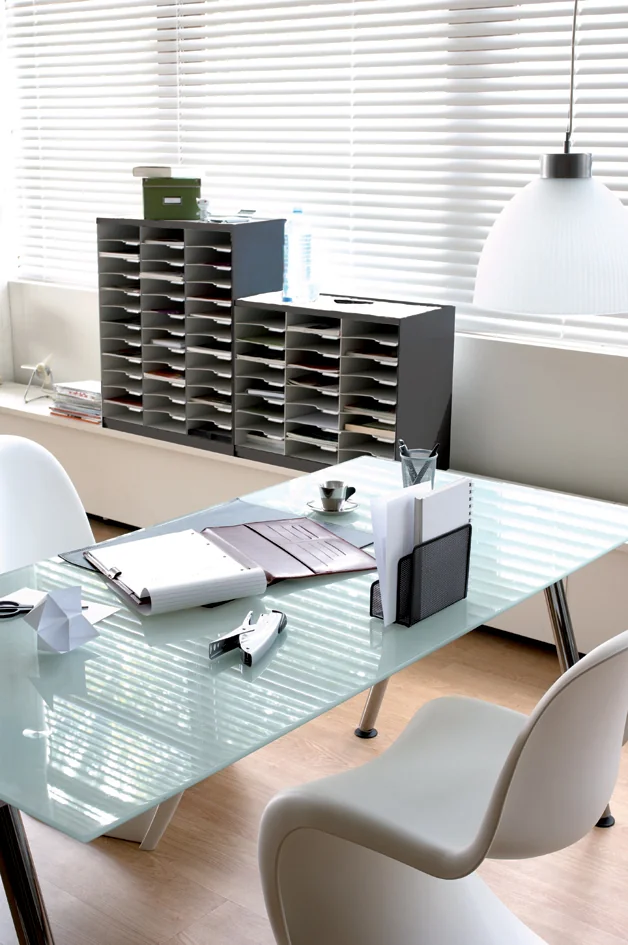 PAPERFLOW Trieur monobloc, 36 compartiments, noir - OEM 803.01
