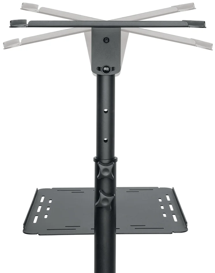 LogiLink Chariot de projection multimédia acier, 2 niveaux - OEM BP0069