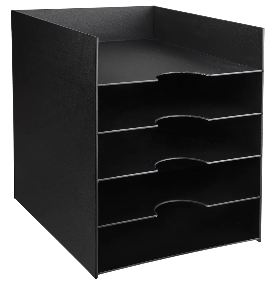 PAPERFLOW Station de tri Formularbox, 5 compartiments, noir - OEM 3005.01
