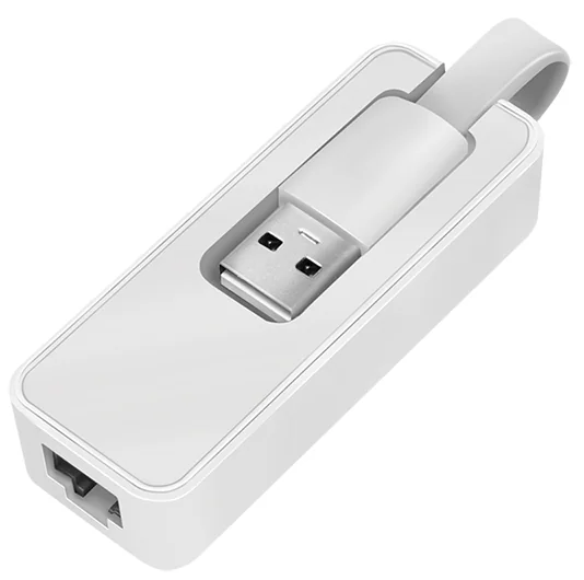 LogiLink Adaptateur USB 2.0 vers RJ45 Fast Ethernet, blanc - OEM UA0144B