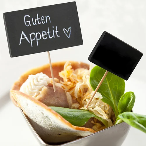 PAPSTAR Pique à fingerfood 'Ardoise', longueur: 85 mm - OEM 87200