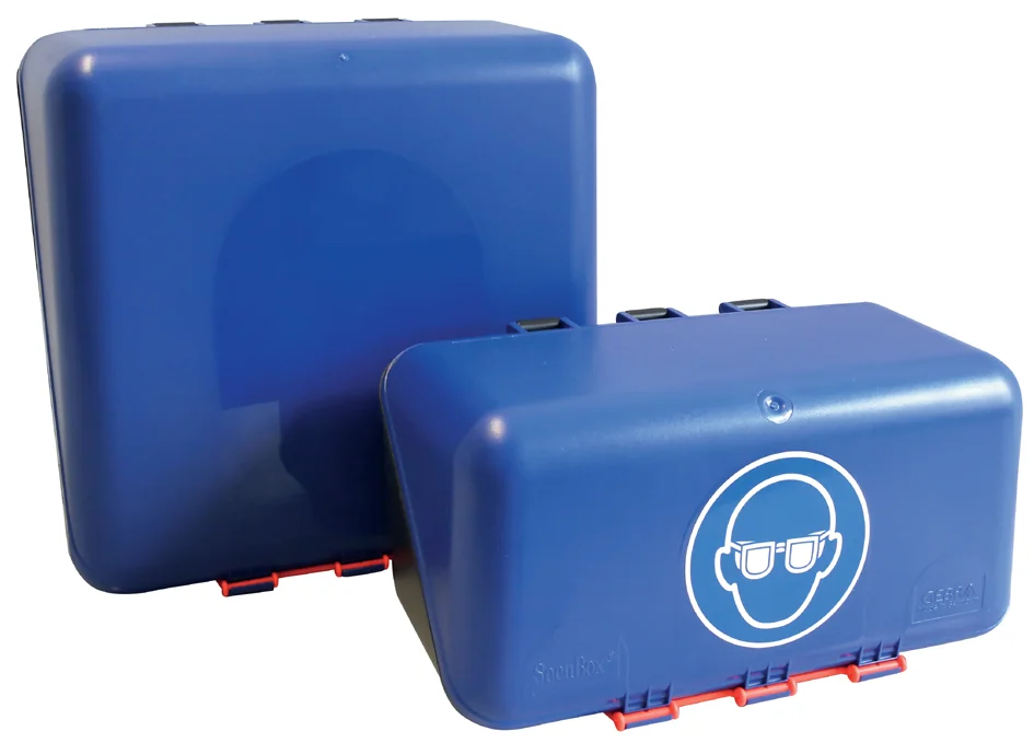 HYGOSTAR Boîte pour équipement de protection, MIDI, bleu - OEM 88954