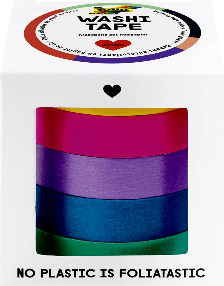 folia Ruban adhésif décoratif Washi-Tape UNIPASTEL, kit de 5 - OEM 26439