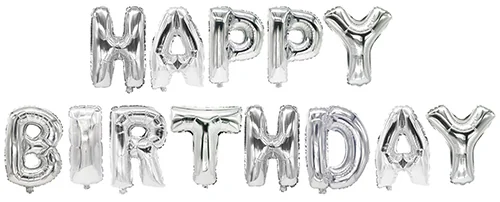 PAPSTAR Set de ballons en film 'Happy Birthday' - OEM 88053