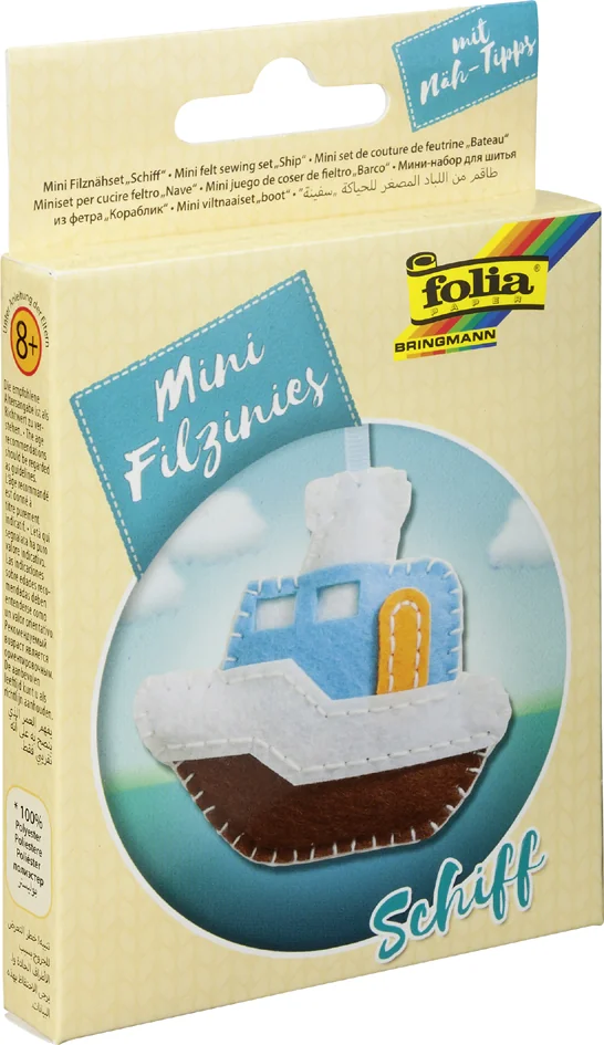 folia Mini kit de couture de feutrine 'Filzinies' 6 pièces - OEM 52911
