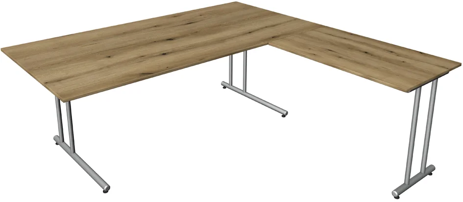 kerkmann Bureau Start Up extension, (L)1.600 mm, graphite - OEM 11437012 – Image 2