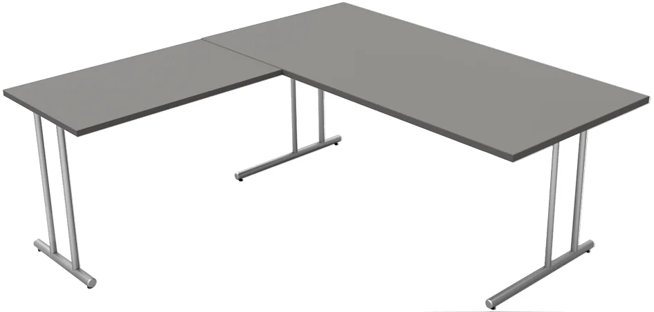 kerkmann Bureau Start Up extension, (L)1.600 mm, graphite - OEM 11437012 – Image 4