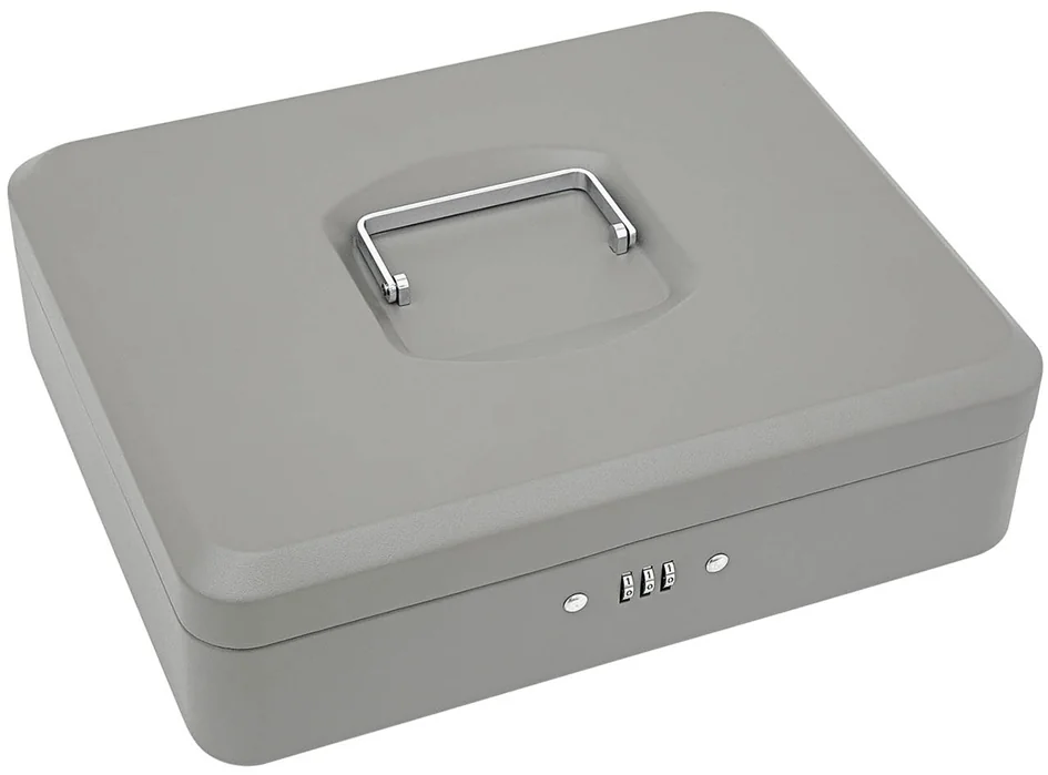 WEDO Caisse à monnaie standard, serrure à combinaison, gris - OEM 149758012
