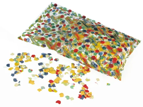 PAPSTAR Confettis, en papier multicolore, contenu: 100 g - OEM 18690