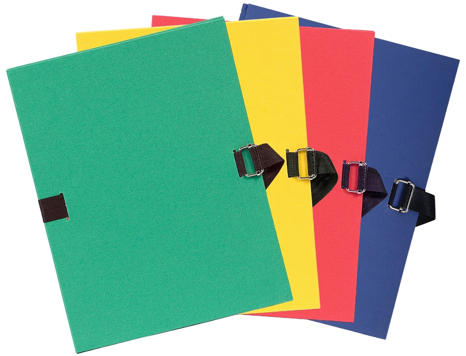 EXACOMPTA Chemise à dos extensible, A4, carton, assorti - lot de 10 - OEM 223200E