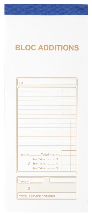 EXACOMPTA Bloc Additions, pages numérotées - OEM 13482E