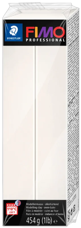 FIMO PROFESSIONAL Pâte à modeler, 454 g, gris dauphin - OEM 8041-80