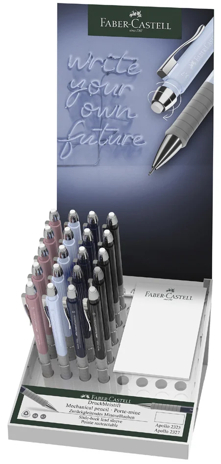 FABER-CASTELL Porte-mines APOLLO 2325, dans un présentoir - OEM 232520