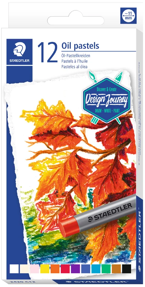 STAEDTLER Pastel à l'huile Design Journey, étui carton de 36 - OEM 2420 C36