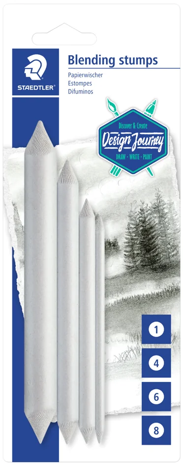 STAEDTLER Estompe Design Journey, blister de 4 - OEM 5426-S BK4