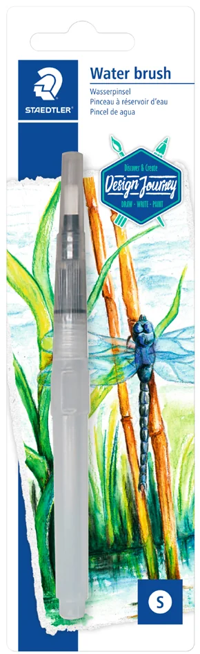 STAEDTLER Pinceau réservoir d'eau Design Journey, S, blister - OEM 949 BK-1-C