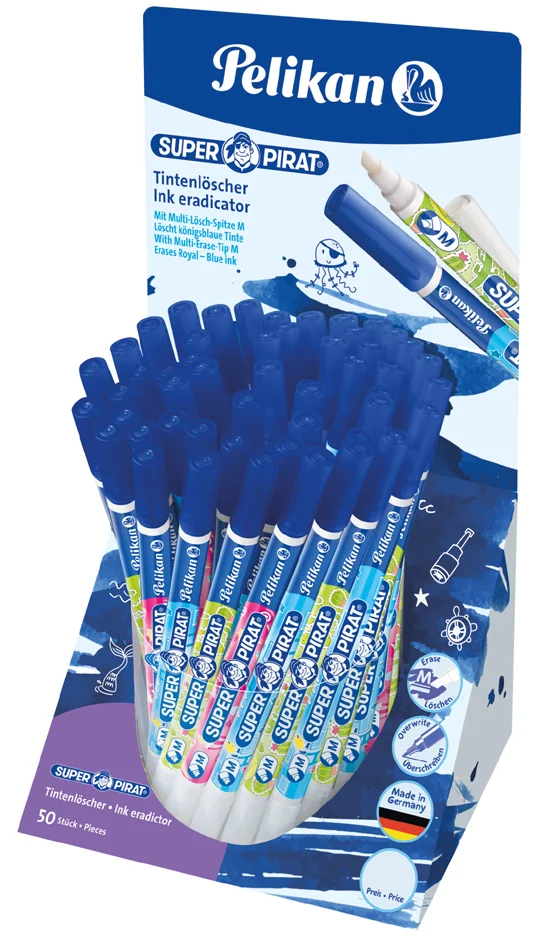 Pelikan Effaceur d'encre Super Pirat 850M, présentoir - OEM 300008975