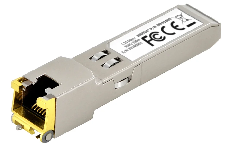 DIGITUS Module transmetteur Mini Gbic, SFP, RJ45, 100m - OEM DN-81005