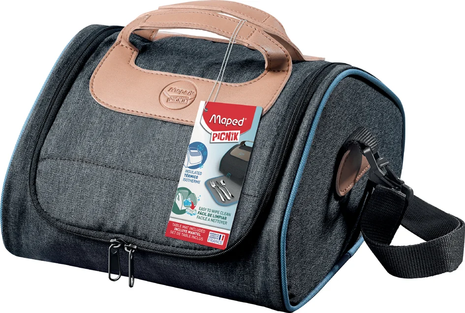 Maped PICNIK Sac à déjeuner CONCEPT avec set de table, bleu - OEM 872203