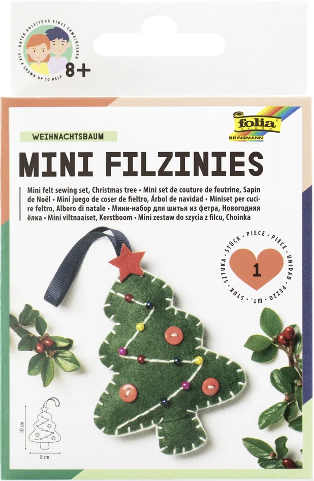 folia Mini kit de feutrine 'Filzinies', Saint Nicolas - OEM 52915 – Image 5