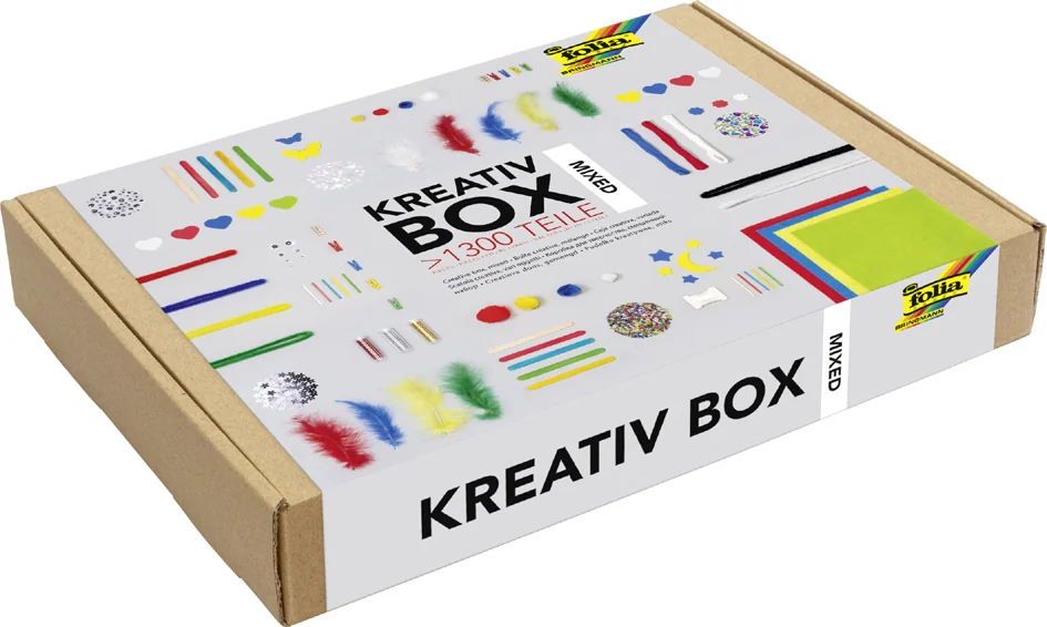 folia Boîte multi-activités 'mixed', plus de 1.300 pièces - OEM 935