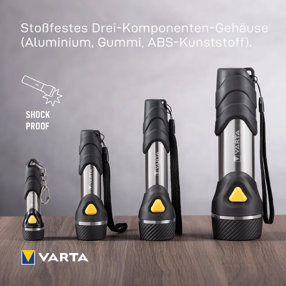 VARTA Lampe de poche 'Day Light' Multi LED F20, avec piles - OEM 16632101421