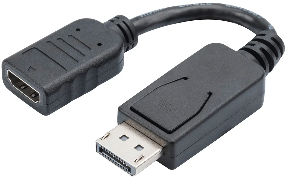 DIGITUS Câble adaptateur, DisplayPort - HDMI Type A - OEM AK-340400-001-S