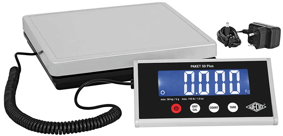WEDO Pèse-paquet électronique Paket 50 Plus, 50 kg - OEM 50 7605005