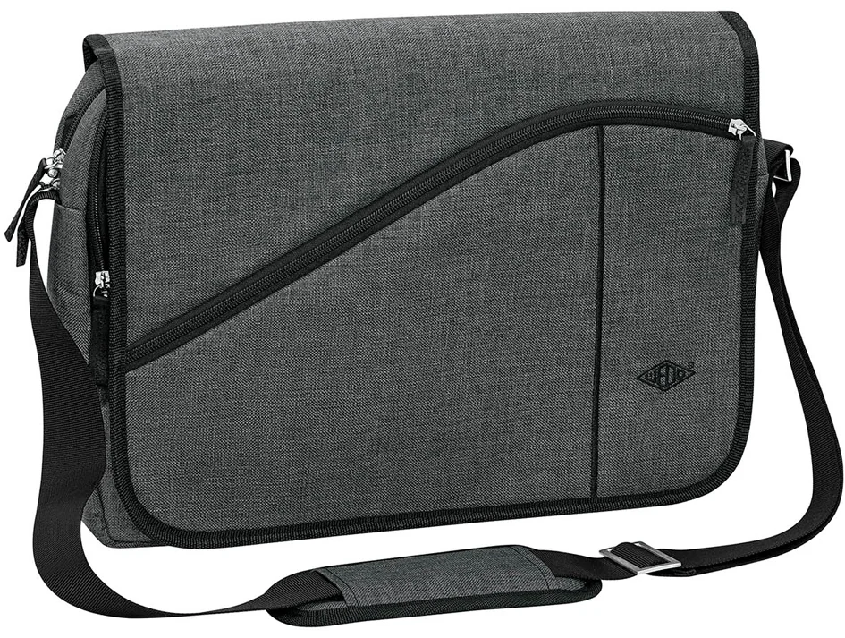 WEDO Sacoche pour notebook Messenger Bag COLLEGE, gris - OEM 59 353012