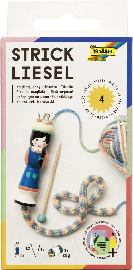 folia Tricotin, avec laine et aiguille à broder - OEM 24919