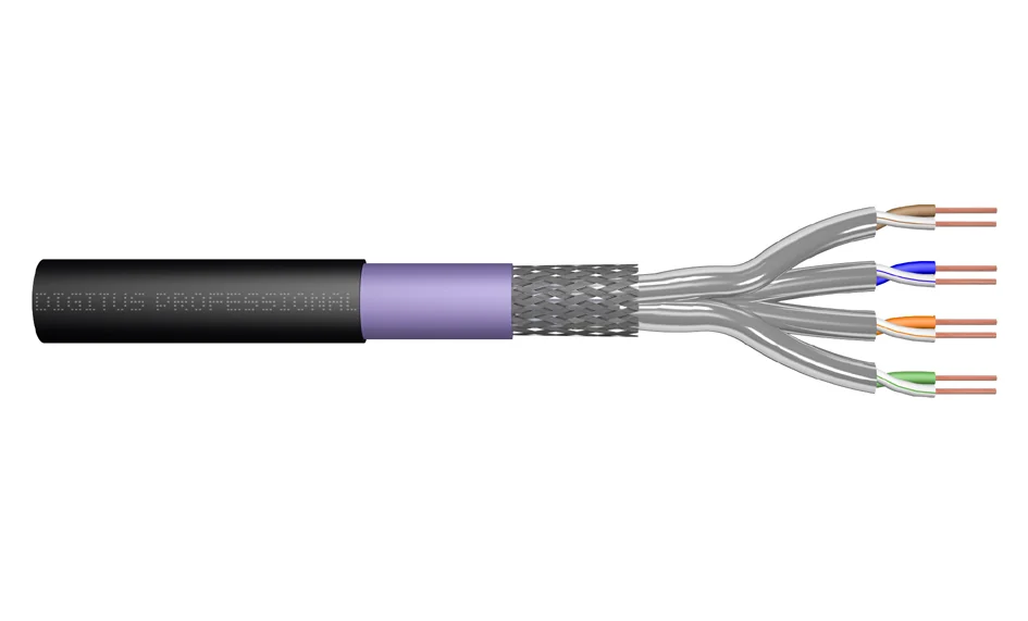 DIGITUS Câble d'installation, Cat.7, S/FTP, 100 m couronne - OEM DK-1741-VH-1-OD