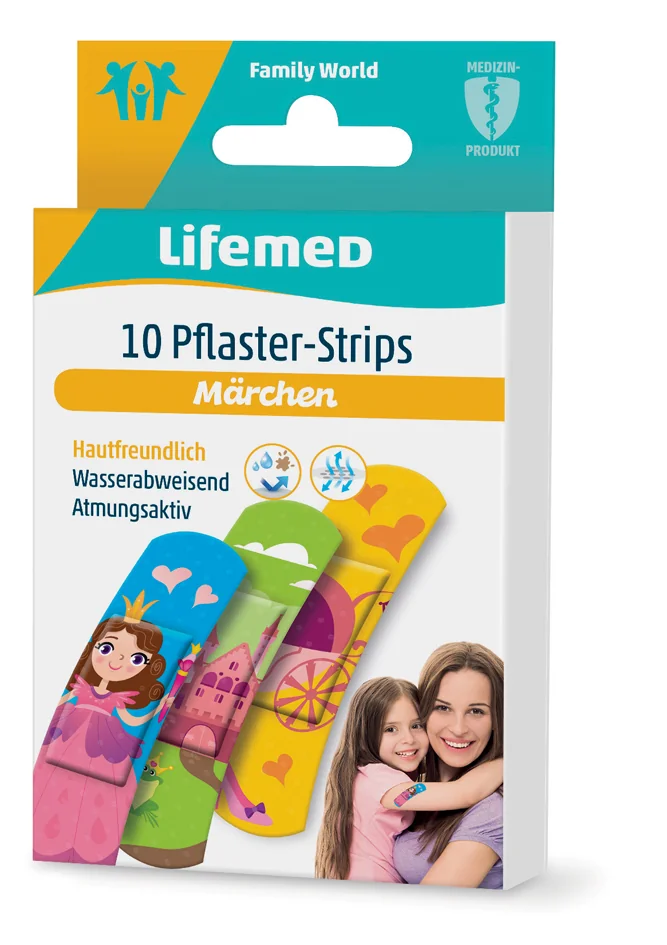 Lifemed Pansement pour enfants 'Conte de fées' paquet de 10 - OEM 99552