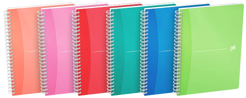 Oxford Cahier à spirale 'My Colours', A5, ligné - OEM 100104780