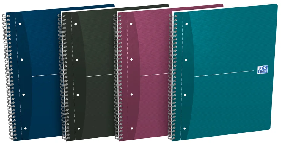 Oxford Cahier à spirale 'Essentials', A4+, quadrillé - OEM 100104364