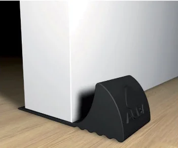 ALBA Cale-porte DOORPOP1 N, en élastomère, noir - OEM DOORPOP1 N