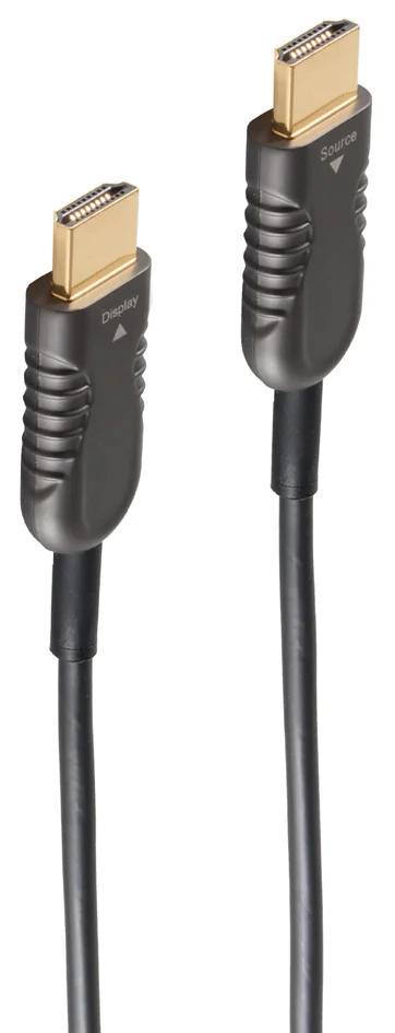 shiverpeaks BASIC-S Câble AOC-HDMI, 4K, 15 m, noir - OEM BS30-01085