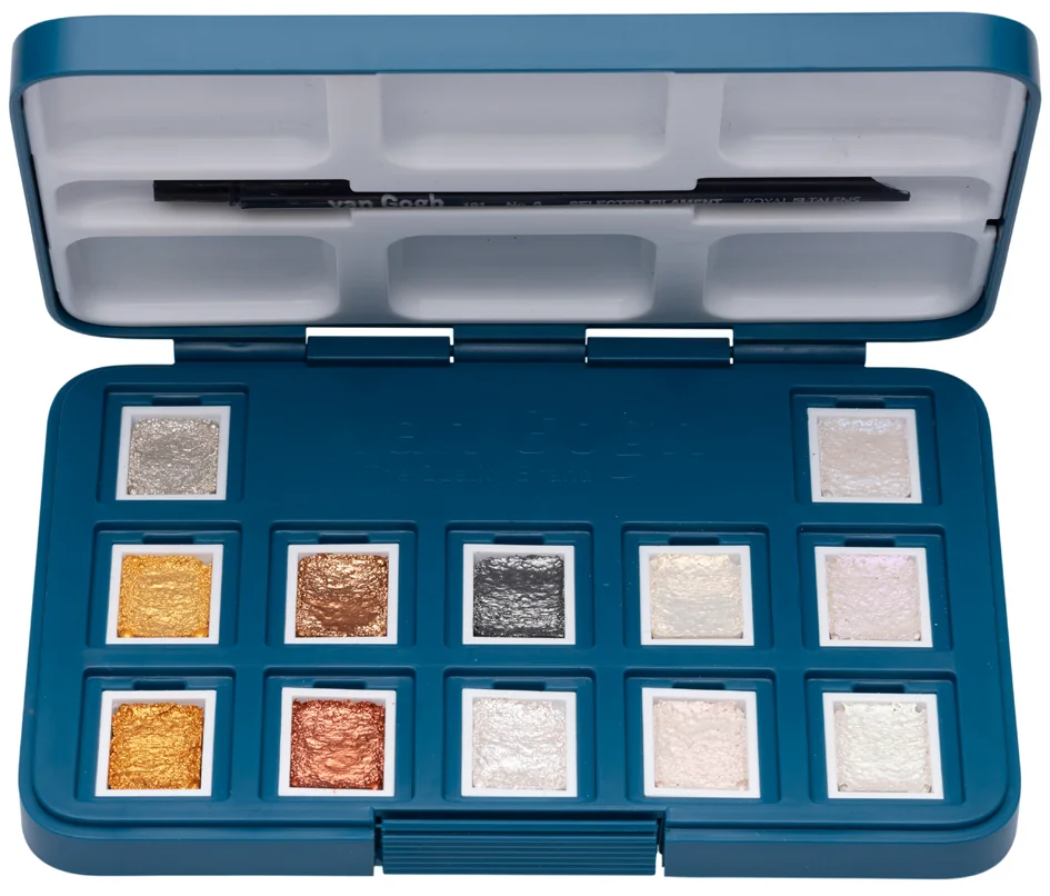 ROYAL TALENS Peinture aquarelle Van Gogh, boîte de 12 - OEM 20808640
