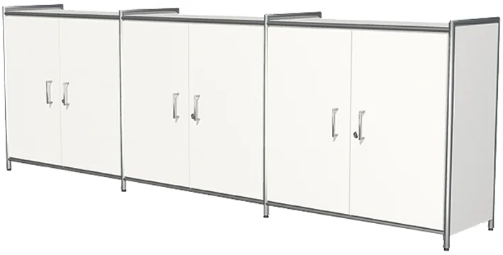 kerkmann Bahut ARTLINE, 2 hauteurs de classeur, blanc - OEM 13791610