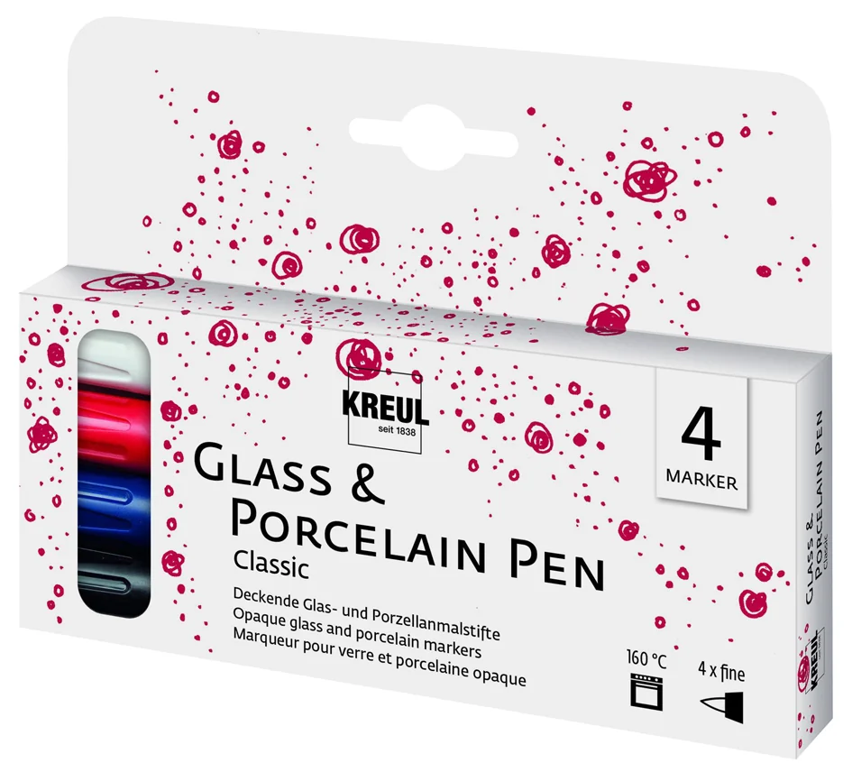 KREUL Marqueur pour porcelaine 'Glass & Porcelain Pen' - OEM 16440