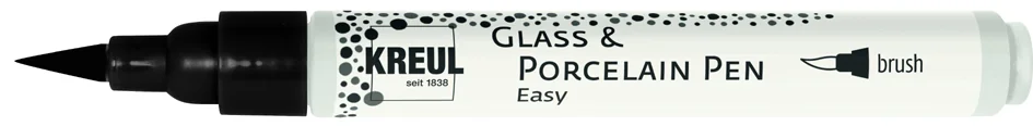 KREUL Glass & Porcelain Pen Easy, noir - OEM 16481