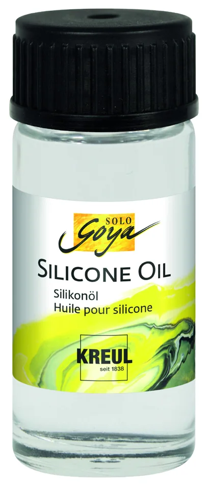 KREUL SOLO Goya Huile de silicone, flacon en verre 20 ml - OEM 87220
