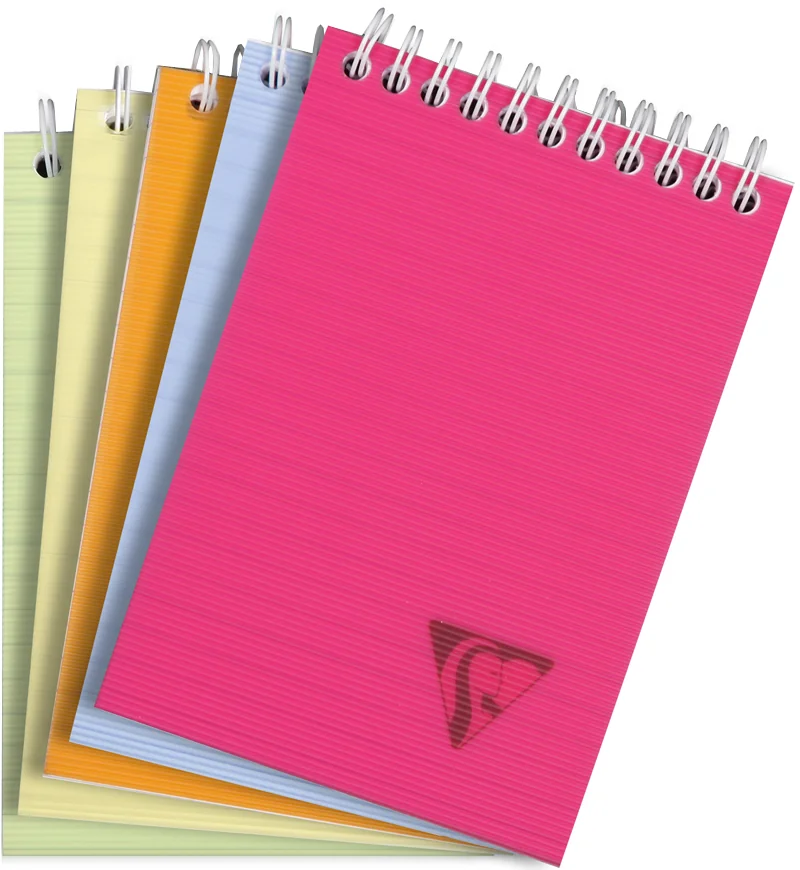 Clairefontaine Bloc reliure intégrale LINICOLOR, A6, 5/5 - lot de 5 - OEM 328655C