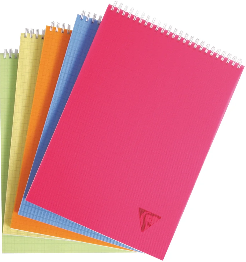 Clairefontaine Bloc reliure intégrale LINICOLOR, A4, 5/5 - lot de 5 - OEM 328635C