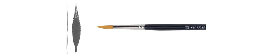 ROYAL TALENS van Gogh Pinceau huile/acrylique 295, taille 6 - OEM 90929506