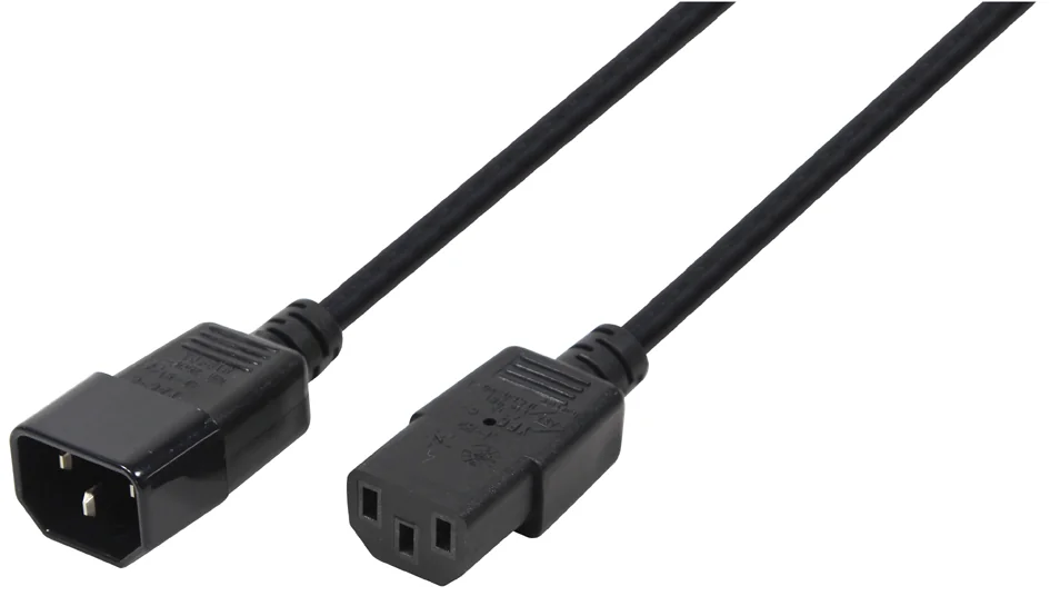 LogiLink Rallonge de câble d'alimentation C13 - C14, 3,0 m - OEM CP110