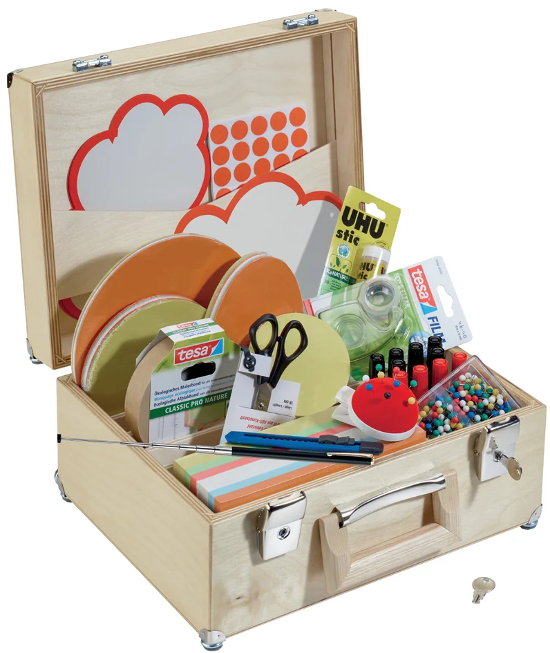 FRANKEN Mallette de présentation, 2.200 pièces, bois - OEM UHMMK